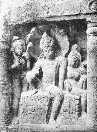 एक लेण्यांतील चित्र एक लेण्यांतील चित्र